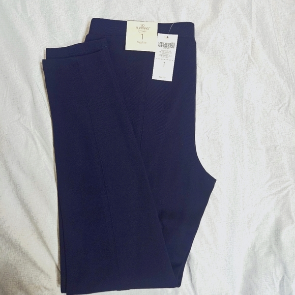 So Slimming Helene Leggings by Chico's in Constantine Purple  NWT - Picture 3 of 8